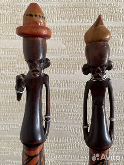 Деревянные статуэтки