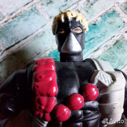 Винтажная фигурка - GI Joe Black Dragon Super Spin