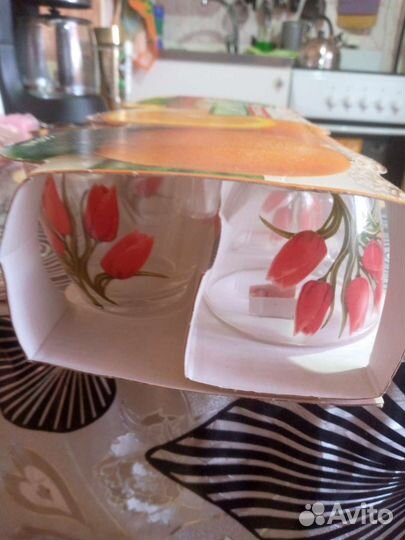 Стаканы 6 штук