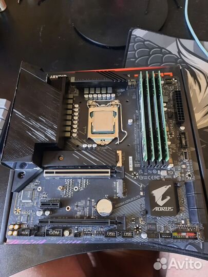 Материнская плата с процессором intel core i7