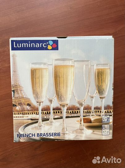 Фужеры для шампанского Luminarc 6 шт