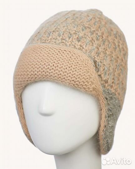 Шапка ушанка женская