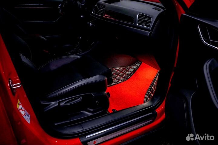 Автоковрики 3D на Audi Q3 2018г