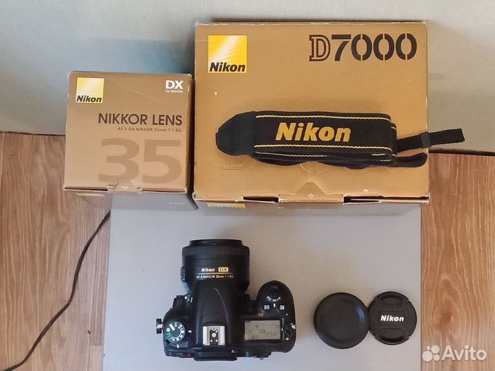 Nikon D7000 объектив Nikon 35mm 1.8G