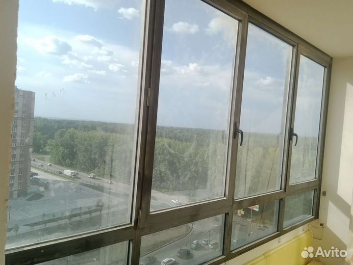 Окна лоджия 2 рамы