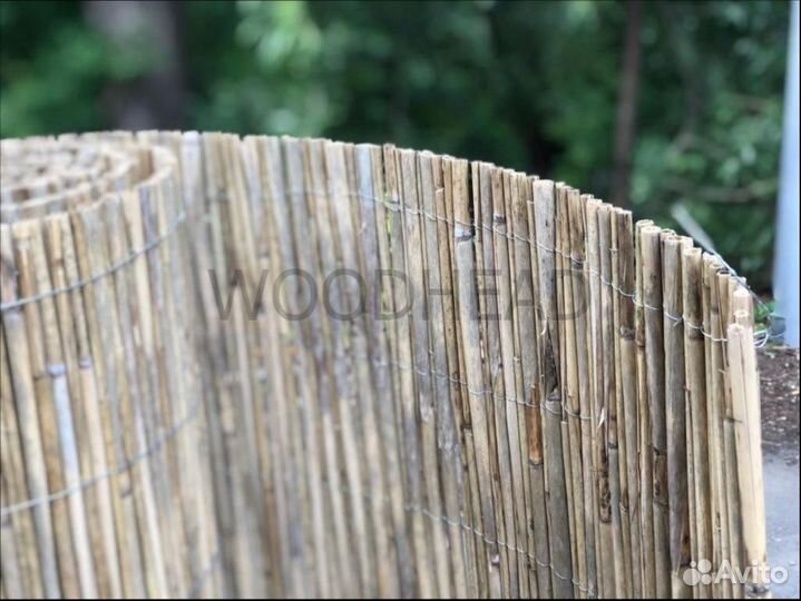 Забор из тростника