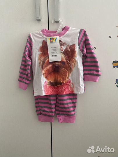 Пижама на девочку новая