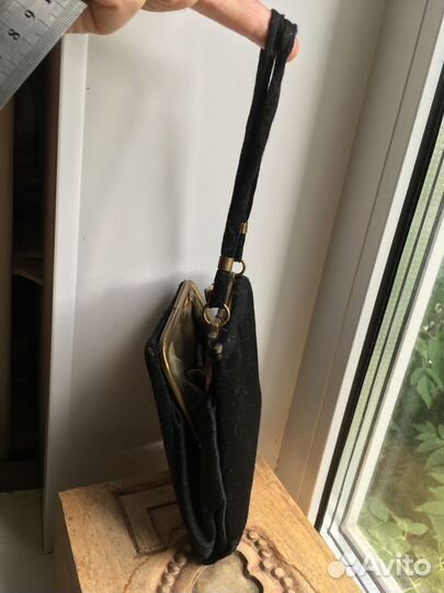 Сумочка театральная старинная бархат