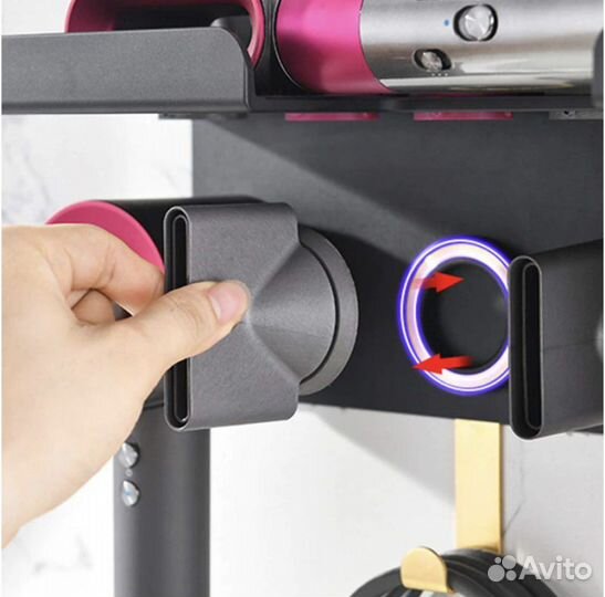 Настенный держатель/органайзер для фена Dyson