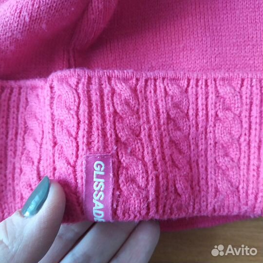 Шапка зимняя на девочку