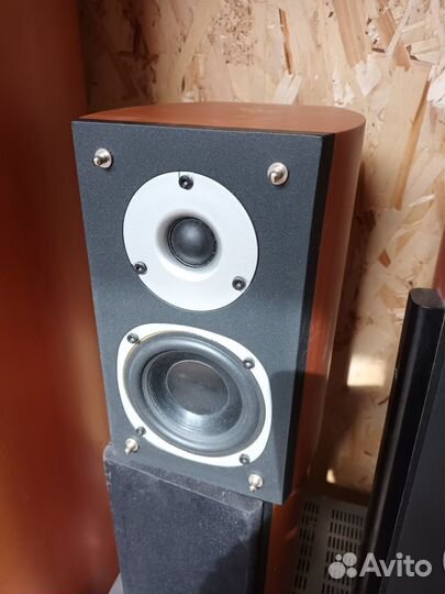 Колонки дерево + AV ресивер 5.1