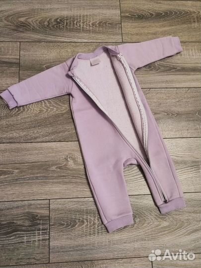 Комбинезон с начесом 80 размер