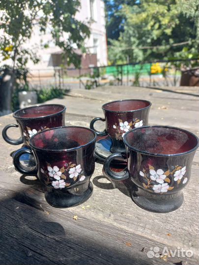 Кофейный набор из 4 чашек