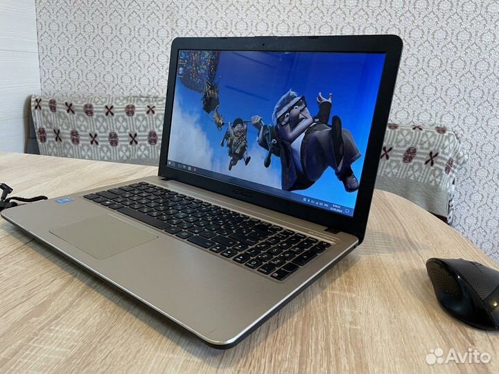 Ноутбук офисный asus на i3-5g/SSD/4ядра/8озу