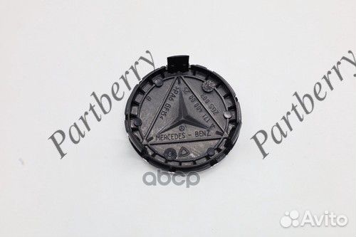 Заглушка диска черная с лавровым венком PB182342