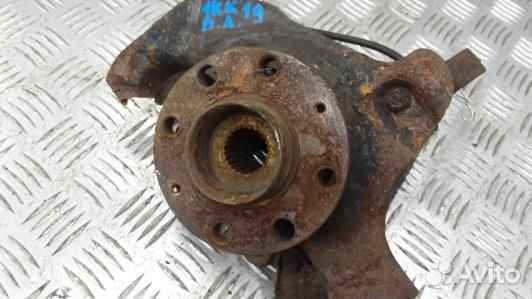 Ступица передняя левая opel corsa D (1KK19K901)