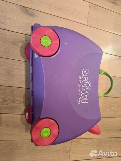 Детский чемодан trunki без ремня