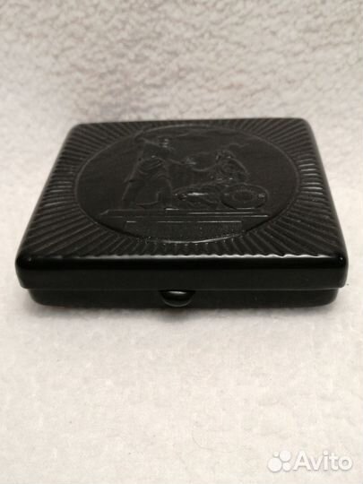 Портсигар Минин и Пожарский. зкб