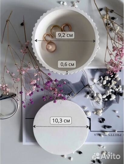 Силиконовые формы для гипса, бетона и смолы