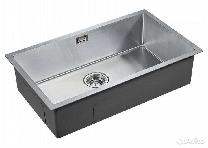 Мойка кухонная Paulmark Koher PM807444-BS Хром