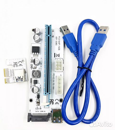 Райзер PCI-E 008s (новые)