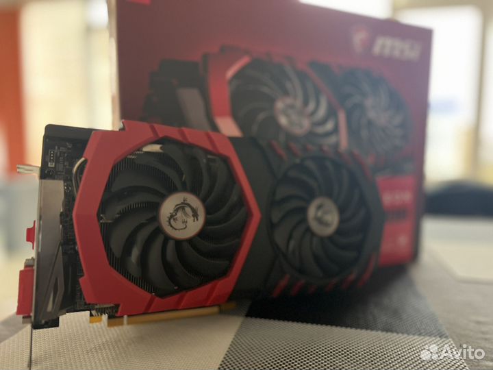 Видеокарта MSI Gaming X 580 8gb