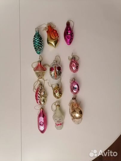 Ёлочные игрушки СССР