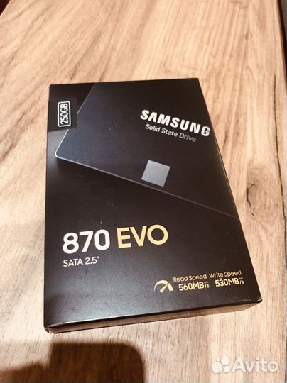 Новый SSD Samsung 870 EVO SATA 2.5