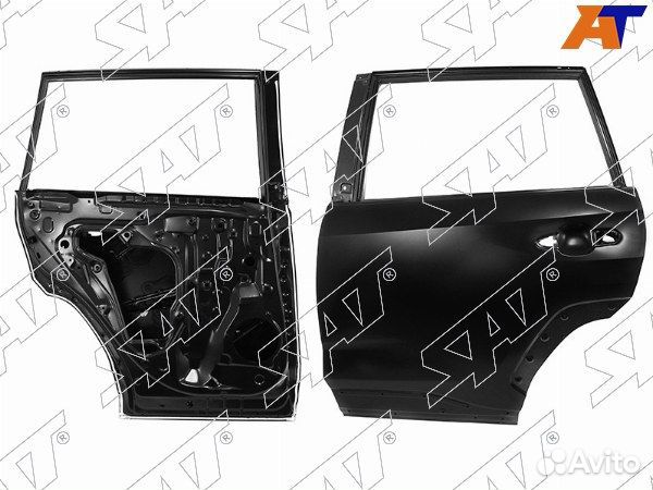Дверь задняя toyota RAV4 A5 19