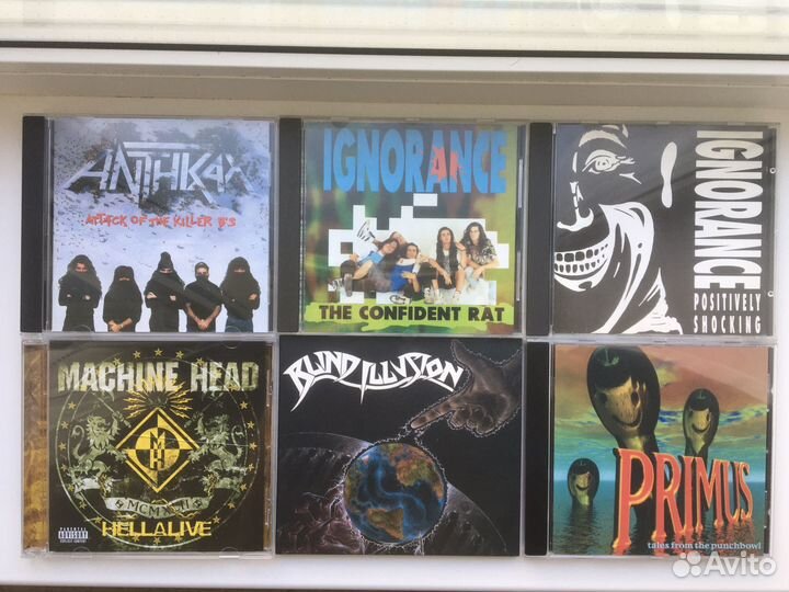 Фирменные CD и DVD Metal, Punk, Alternative