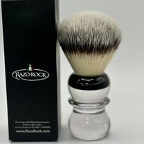 Помазок razorock BC Silvertip, фибра, прозрачный а