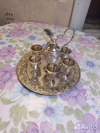 Коньячный набор из мелехиора