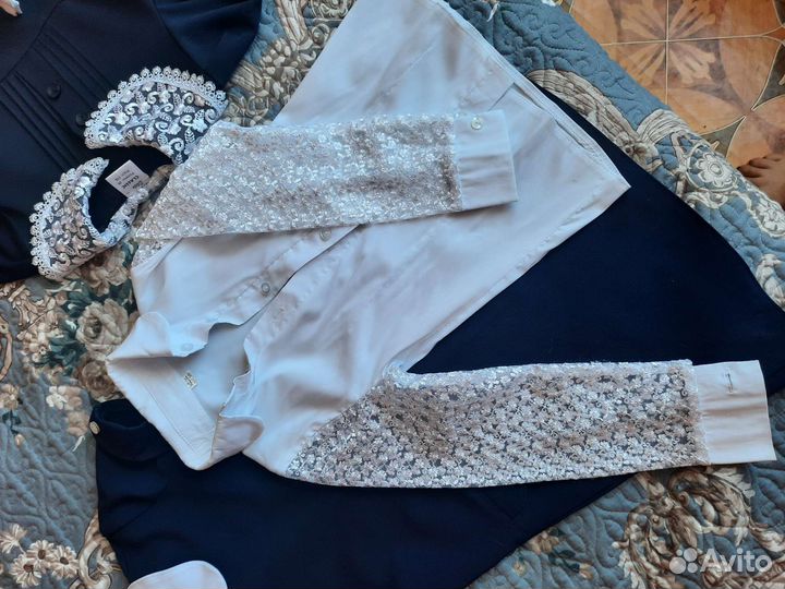 Блуза белая 122