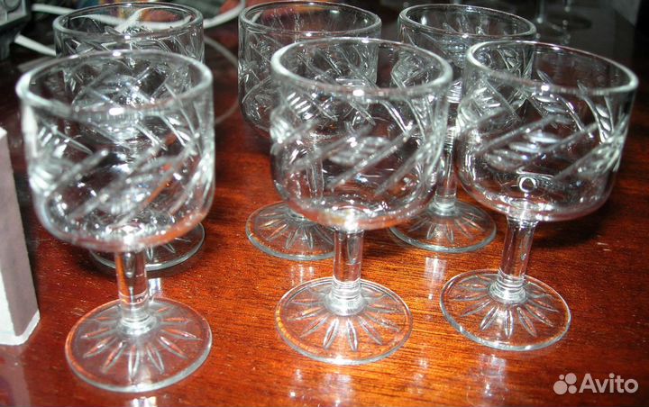 Рюмочки. Бокалы. Хрусталь