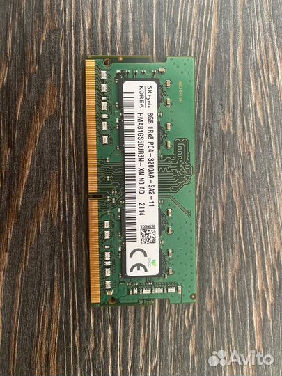 Оперативная память ddr4 8 gb