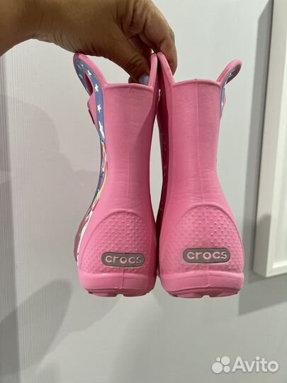 Сапоги резиновые crocs c11 оригинал