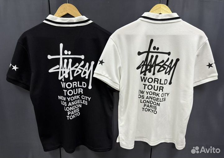 Футболка поло stussy