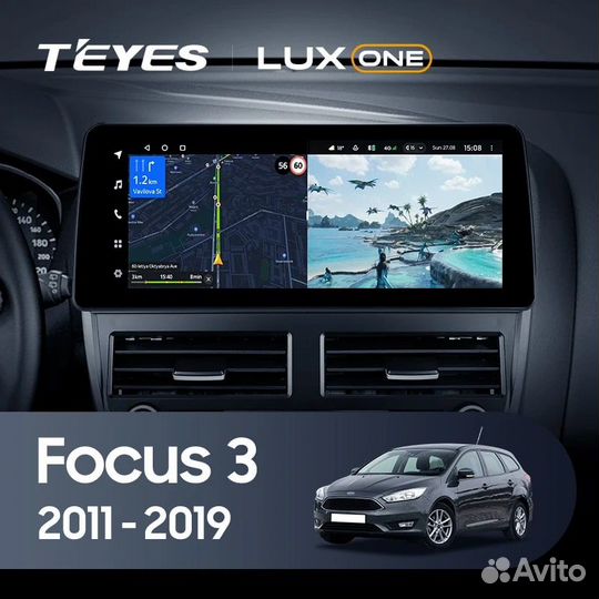 Магнитола Форд Фокус 3 2011-2019 Teyes LUX ONE