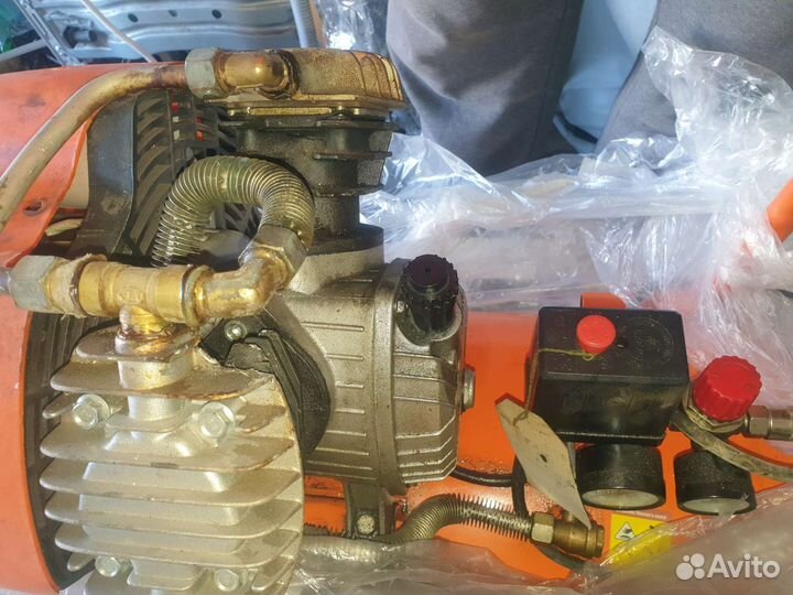 Компрессор.воздушный Кратон 100л 2 цилин