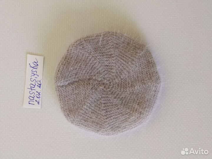 Вязаный берет для кукл бжд 1/4 минифи