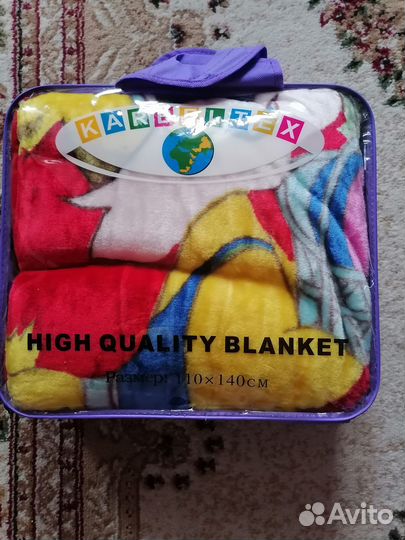 Плед детский новый