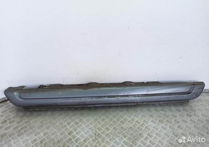 Накладка на порог (наружная) BMW X3