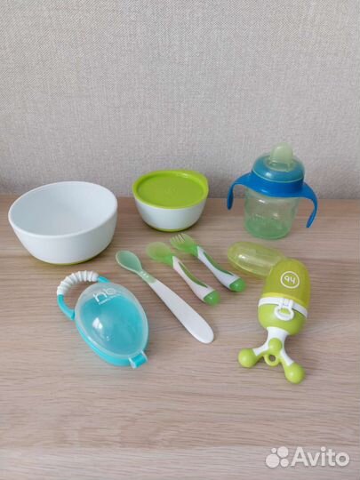 Поильник avent, ниблер, тарелки