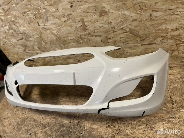 Бампер передний hyundai solaris 1