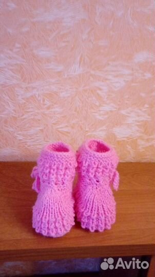 Пинетки вязаные