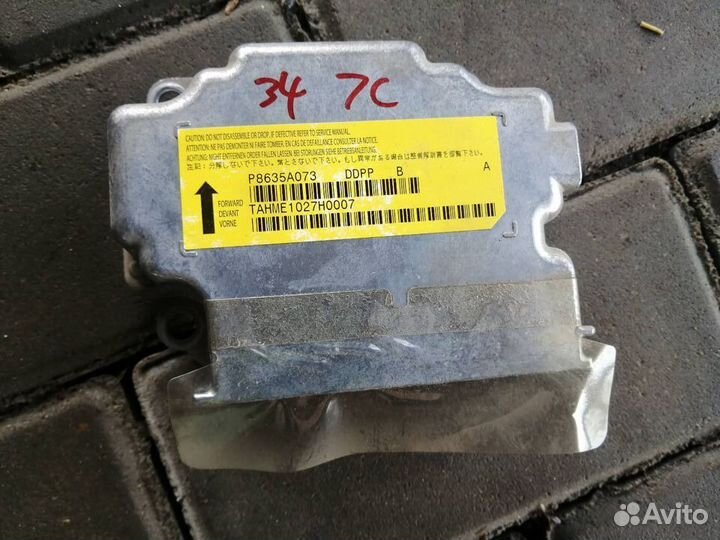 Блок SRS airbag Митсубиси Лансер 10