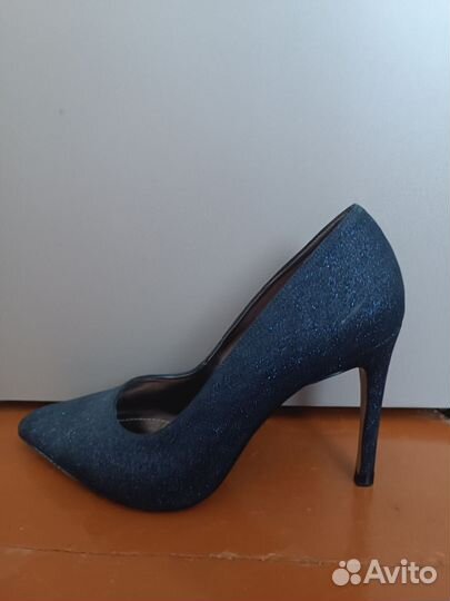 Туфли женские 39 размер синие