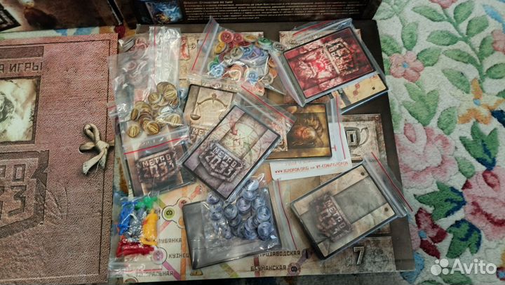 Настольная игра Метро 2033