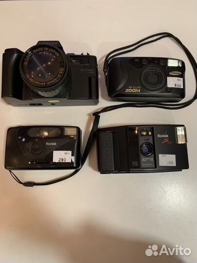 Мыльницы плёночные фотоаппараты лом