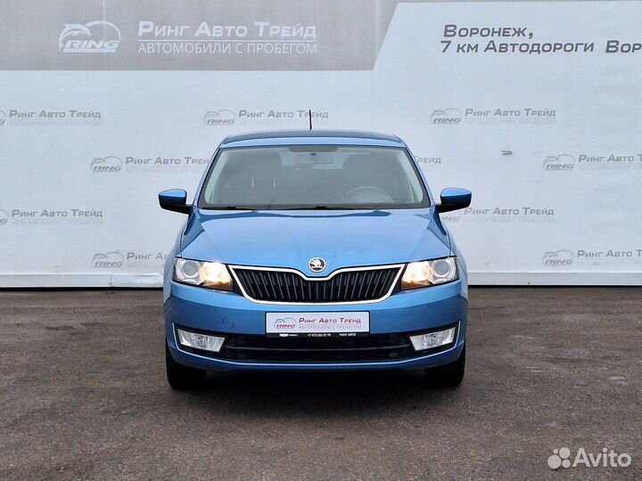 Skoda Rapid 1.4 AMT, 2014, 121 180 км